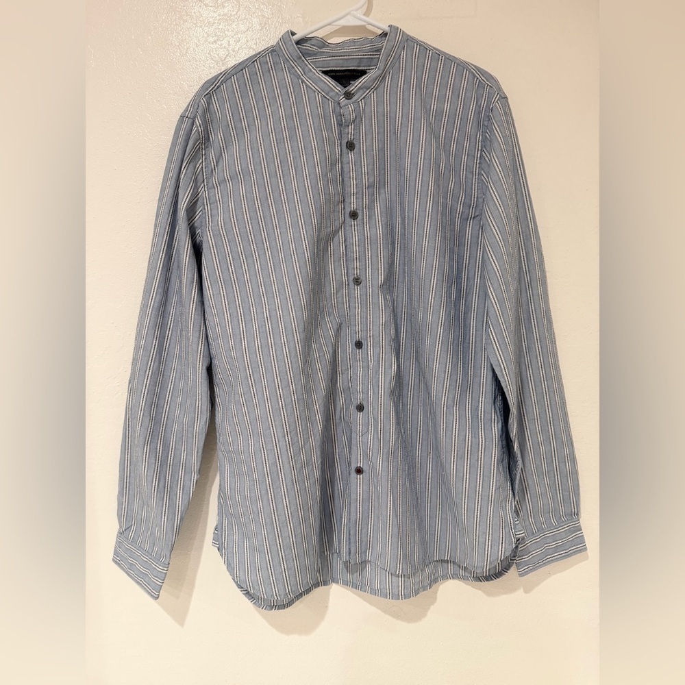 John Varvatos Long Sleeve Button Up Shirt Size L